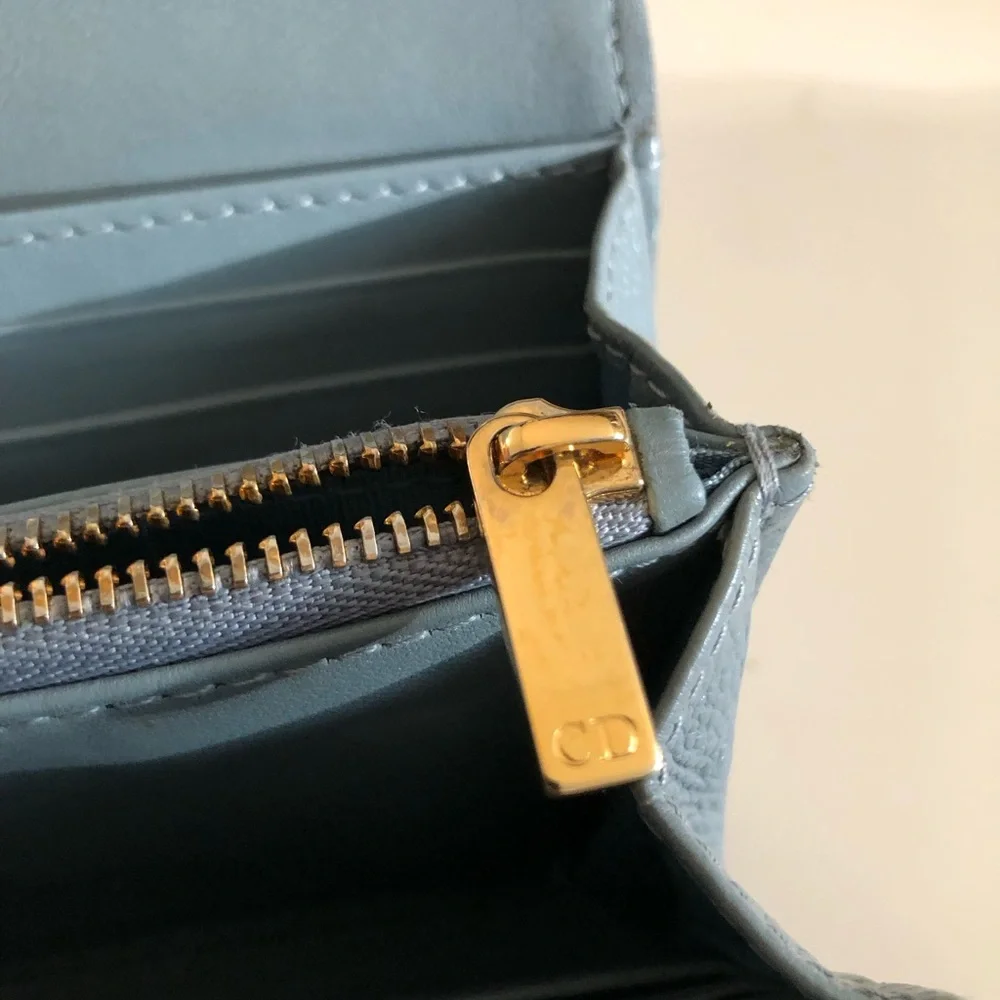 Dior Caro Orchid Long Wallet